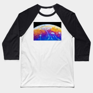 Soap Bubble Close Up Baseball T-Shirt